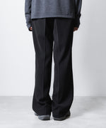 画像をギャラリービューアに読み込む, VEIN ヴェインのPE KERSEY 1TUCK TROUSERS - BLACKの公式通販サイトsession福岡セレクトショップ
