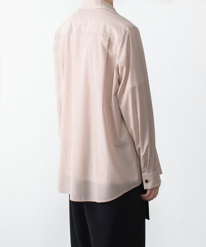 ATTACHMENT アタッチメントのWO/PE STRIPE L/S SHIRT - S.REDの公式通販サイトsession福岡セレクトショップ