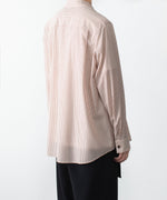 画像をギャラリービューアに読み込む, ATTACHMENT アタッチメントのWO/PE STRIPE L/S SHIRT - S.REDの公式通販サイトsession福岡セレクトショップ
