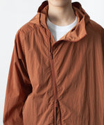 画像をギャラリービューアに読み込む, ATTACHMENT アタッチメントのNY TAFFETA HOODED TRACK JKT - BROWNの公式通販サイトsession福岡セレクトショップ

