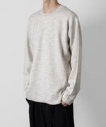 画像をギャラリービューアに読み込む, ATTACHMENT アタッチメントのWOxPE DOUBLE FACE KNIT CREWNECK PULLOVER L/S - OFF WHITE 公式通販サイトsession福岡セレクトショップ
