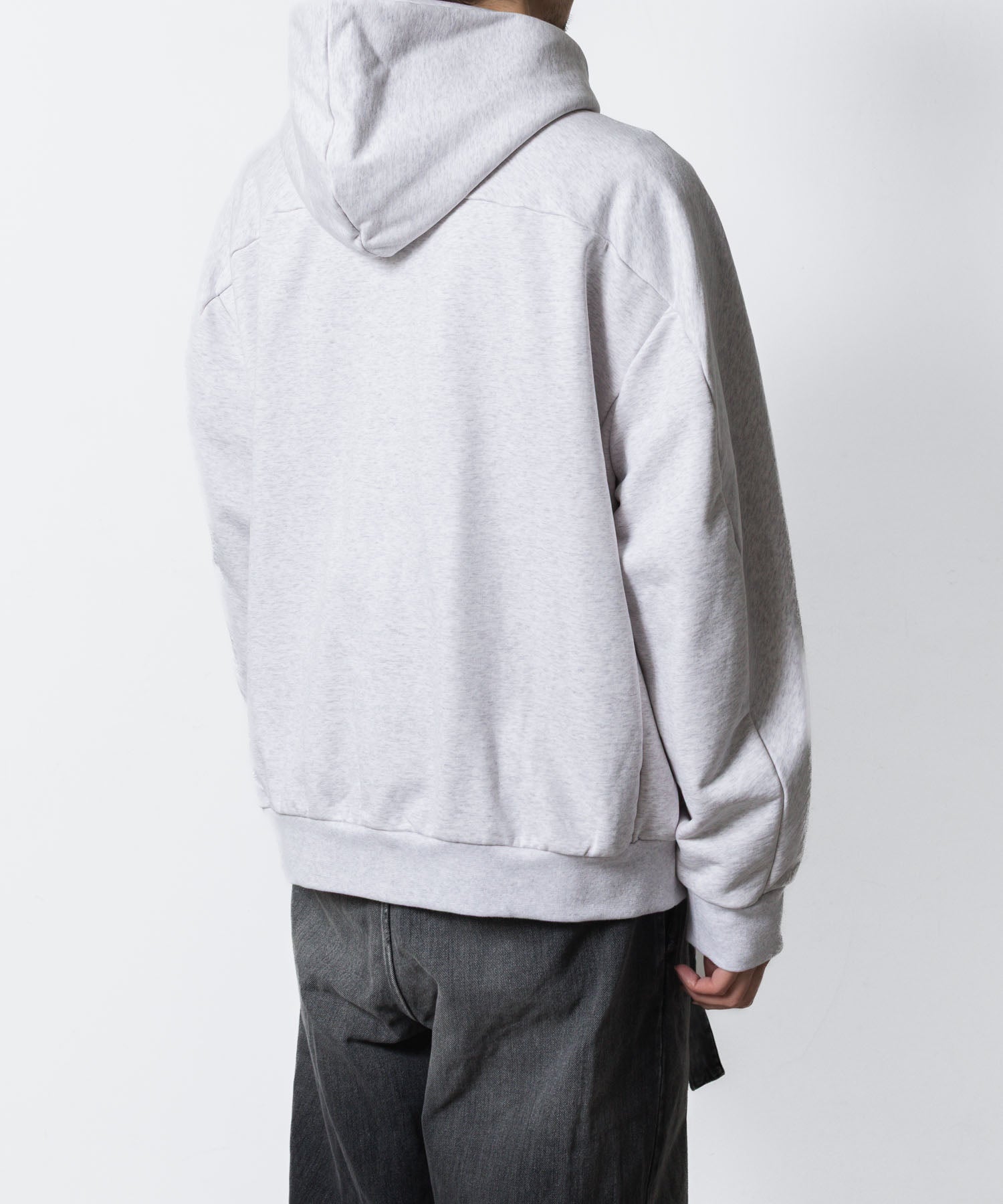ATTACHMENT アタッチメントのCO STRECH TERRY ZIP UP HOODIE - X.GRAYの公式通販サイトsession福岡セレクトショップ