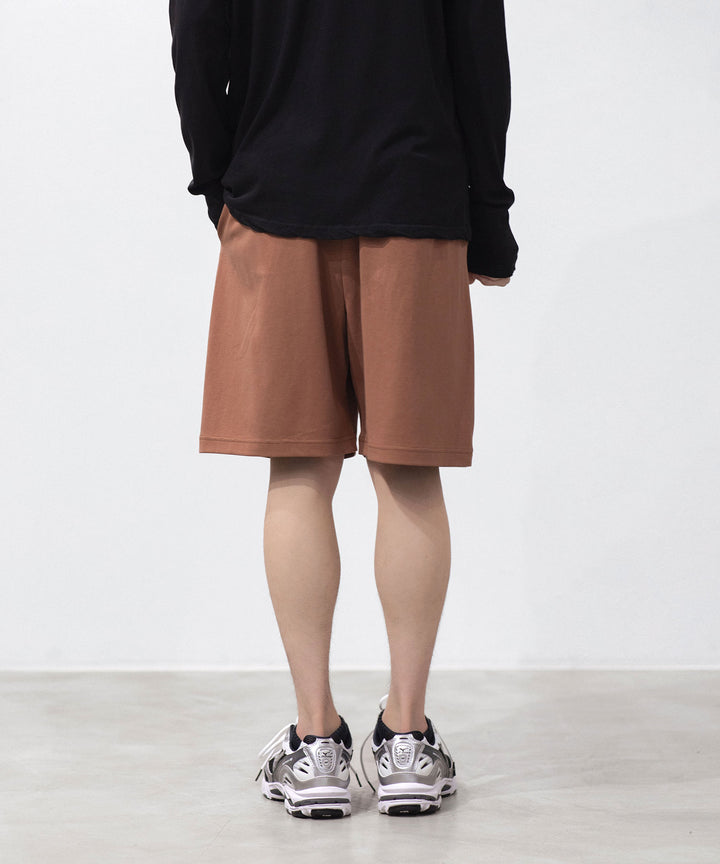 ATTACHMENT アタッチメントのCOTTON DOUBLE FACE EASY SHORTS - BROWNの公式通販サイトsession福岡セレクトショップ
