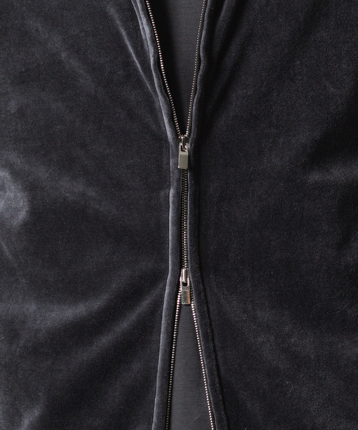 ATTACHMENT アタッチメントのCO/PE VELOR JERSEY TRACK JACKET - D.GRAYの公式通販サイトsession福岡セレクトショップ