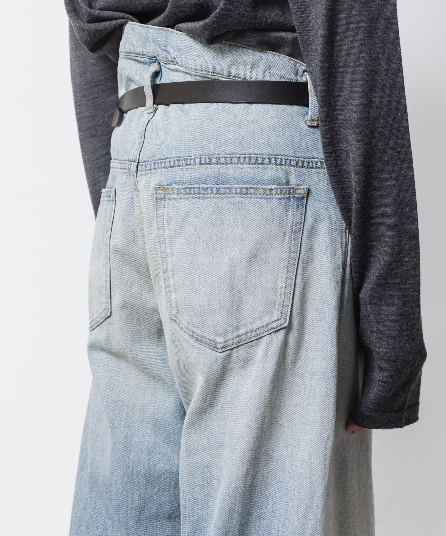 ATTACHMENT アタッチメントの11OZ DENIM FLAP JEANS - L.NAVYの公式通販サイトsession福岡セレクトショップ