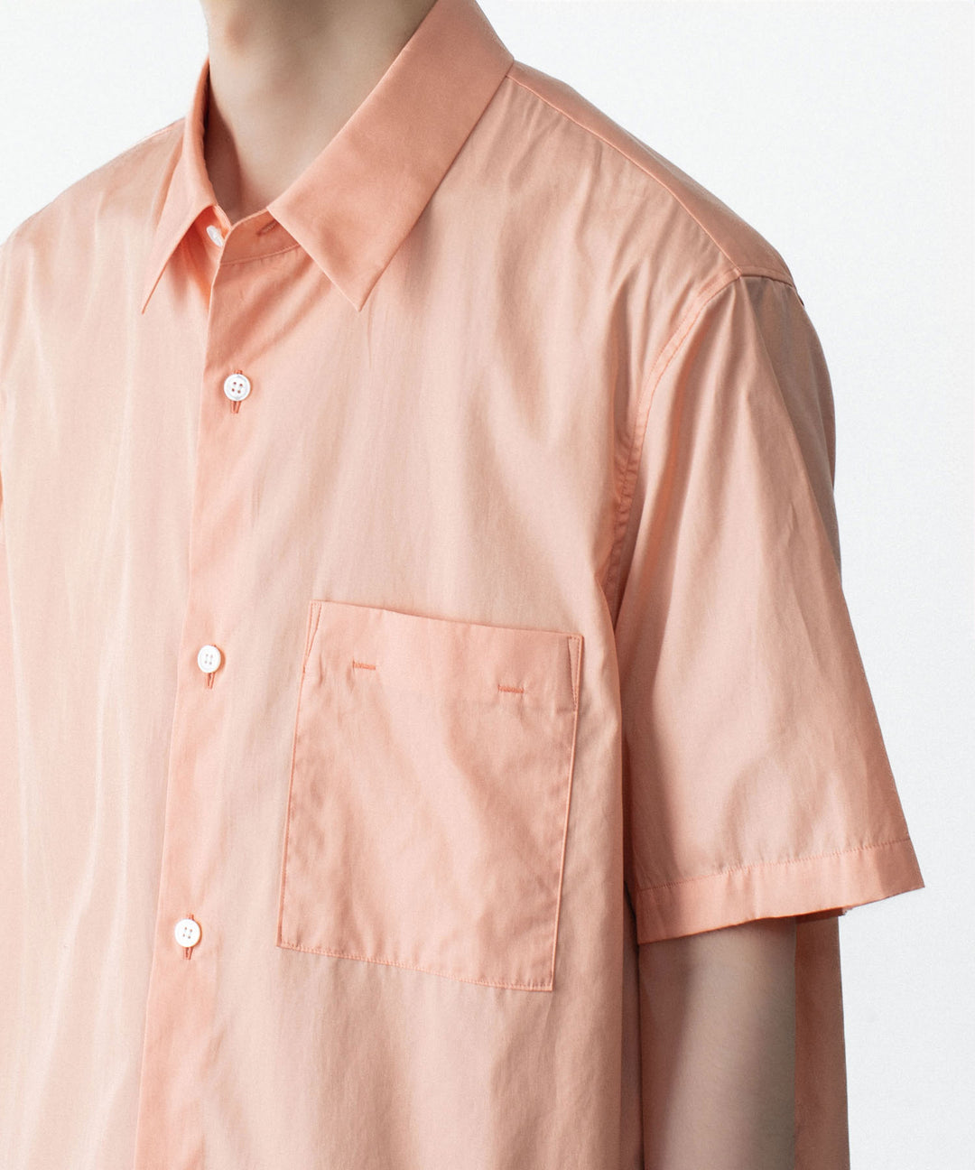 ATTACHMENT アタッチメントの140/2 GIZA BROAD S/S SHIRT - BLACKの公式通販サイトsession福岡セレクトショップ
