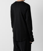 画像をギャラリービューアに読み込む, ATTACHMENT アタッチメントのSVIN CO RIB O-NECK L/S TEE - BLACK 公式通販サイトsession福岡セレクトショップ
