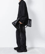 画像をギャラリービューアに読み込む, VEIN ヴェインの13OZ DENIM BOOT CUT TROUSERS - BLACKの公式通販サイトsession福岡セレクトショップ
