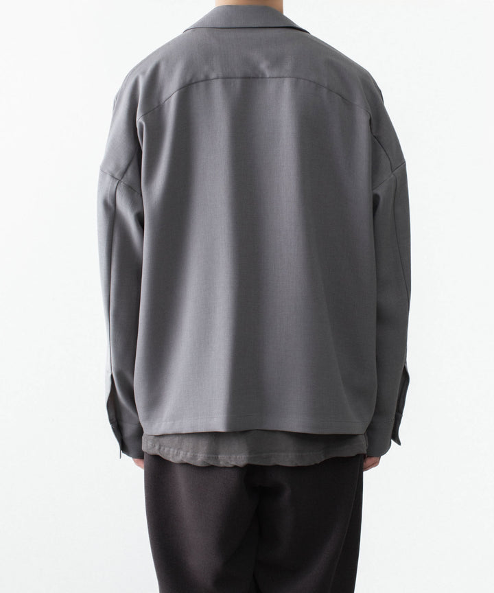ATTACHMENT / EXCLUSIVE ITEMアタッチメントのPE LIGHT TROPICAL OVERSIZED SHIRT BLOUSON - L.GRAYの公式通販サイトsession福岡セレクトショップ