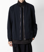 画像をギャラリービューアに読み込む, ATTACHMENT アタッチメントの別注SOLOTEX DOUBLE CLOTH SLIM FIT MA-1 - NAVYの公式通販サイトsession福岡セレクトショップ

