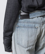 画像をギャラリービューアに読み込む, ATTACHMENT アタッチメントの11OZ DENIM FLAP JEANS - L.NAVYの公式通販サイトsession福岡セレクトショップ
