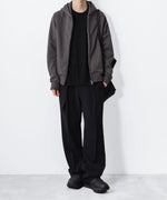 画像をギャラリービューアに読み込む, ATTACHMENT / EXCLUSIVE ITEMアタッチメントのCO STRECH TERRY ZIP UP HOODIE - D.GRAYの公式通販サイトsession福岡セレクトショップ
