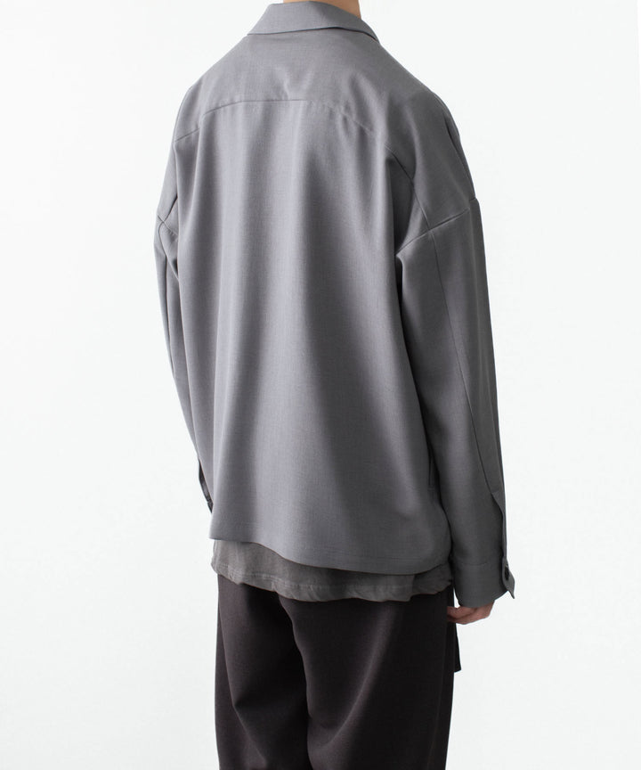 ATTACHMENT / EXCLUSIVE ITEMアタッチメントのPE LIGHT TROPICAL OVERSIZED SHIRT BLOUSON - L.GRAYの公式通販サイトsession福岡セレクトショップ
