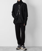 画像をギャラリービューアに読み込む, ATTACHMENT アタッチメントのSOFT CLASSIC TERRY SWEAT PANTS - BLACKの公式通販サイトsession福岡セレクトショップ
