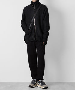 ATTACHMENT アタッチメントのSOFT CLASSIC TERRY SWEAT PANTS - BLACKの公式通販サイトsession福岡セレクトショップ