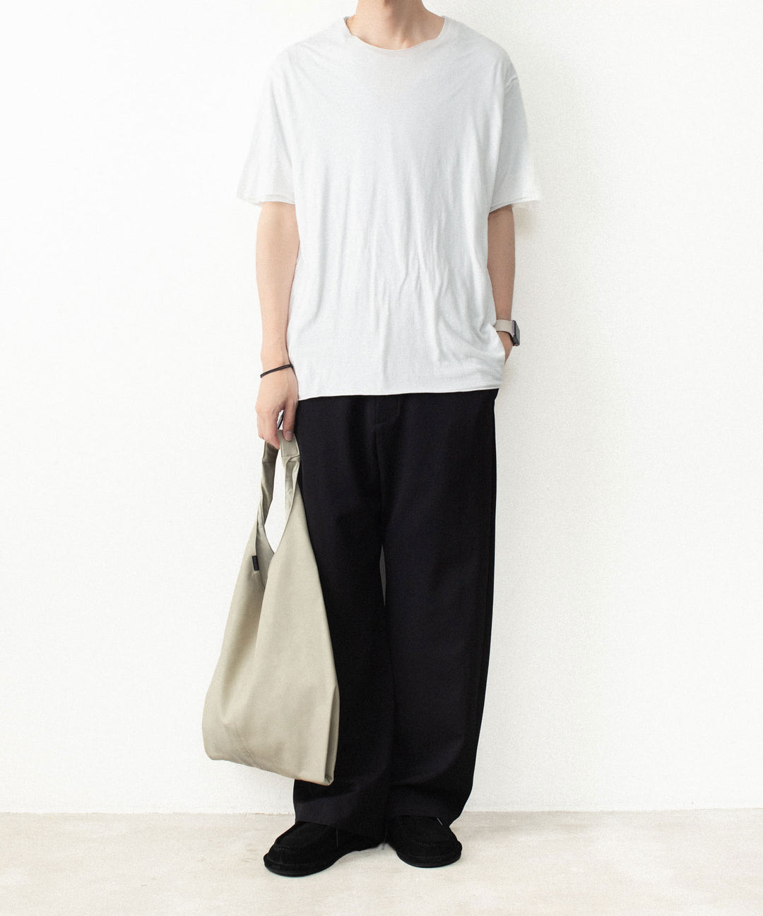 ATTACHMENT アタッチメントのCO/CU JERSEY SLIM FIT LAYERED S/S TEE - WHITEの公式通販サイトsession福岡セレクトショップ