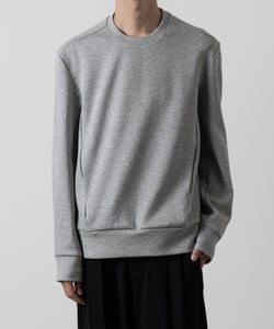 ATTACHMENT アタッチメントのCO/PE DOUBLE KNIT PULLOVER - X.GRAY 公式通販サイトsession福岡セレクトショップ