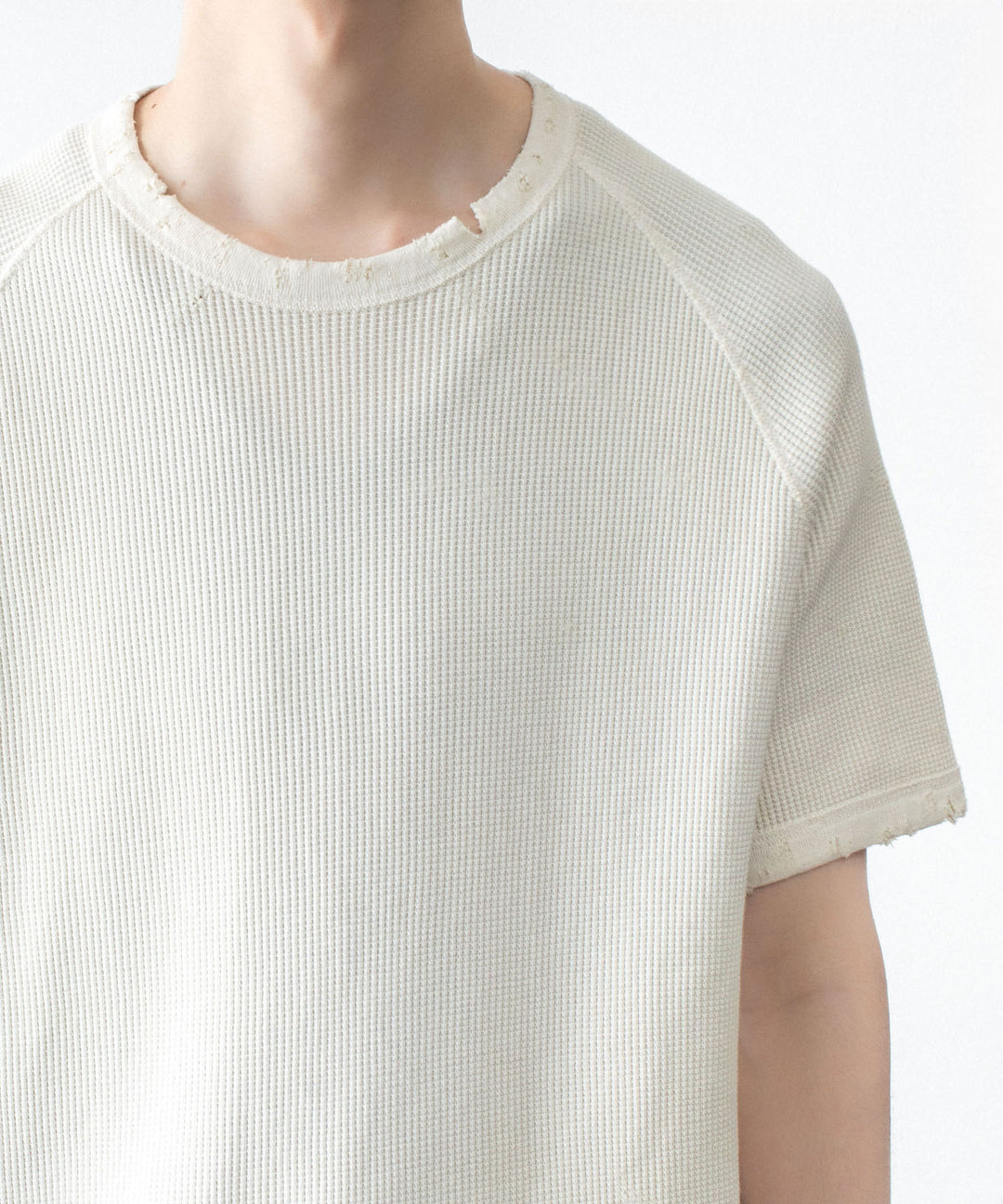 VEIN ヴェインの30//2 WAFFLE RAGLAN S/S TEE - OFF WHITEの公式通販サイトsession福岡セレクトショップ