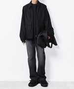 画像をギャラリービューアに読み込む, VEIN ヴェインの13OZ DENIM BOOT CUT TROUSERS - BLACKの公式通販サイトsession福岡セレクトショップ
