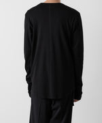 画像をギャラリービューアに読み込む, ATTACHMENT アタッチメントのSVIN CO RIB O-NECK L/S TEE - BLACK 公式通販サイトsession福岡セレクトショップ
