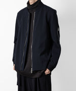 画像をギャラリービューアに読み込む, ATTACHMENT アタッチメントの別注SOLOTEX DOUBLE CLOTH SLIM FIT MA-1 - NAVYの公式通販サイトsession福岡セレクトショップ

