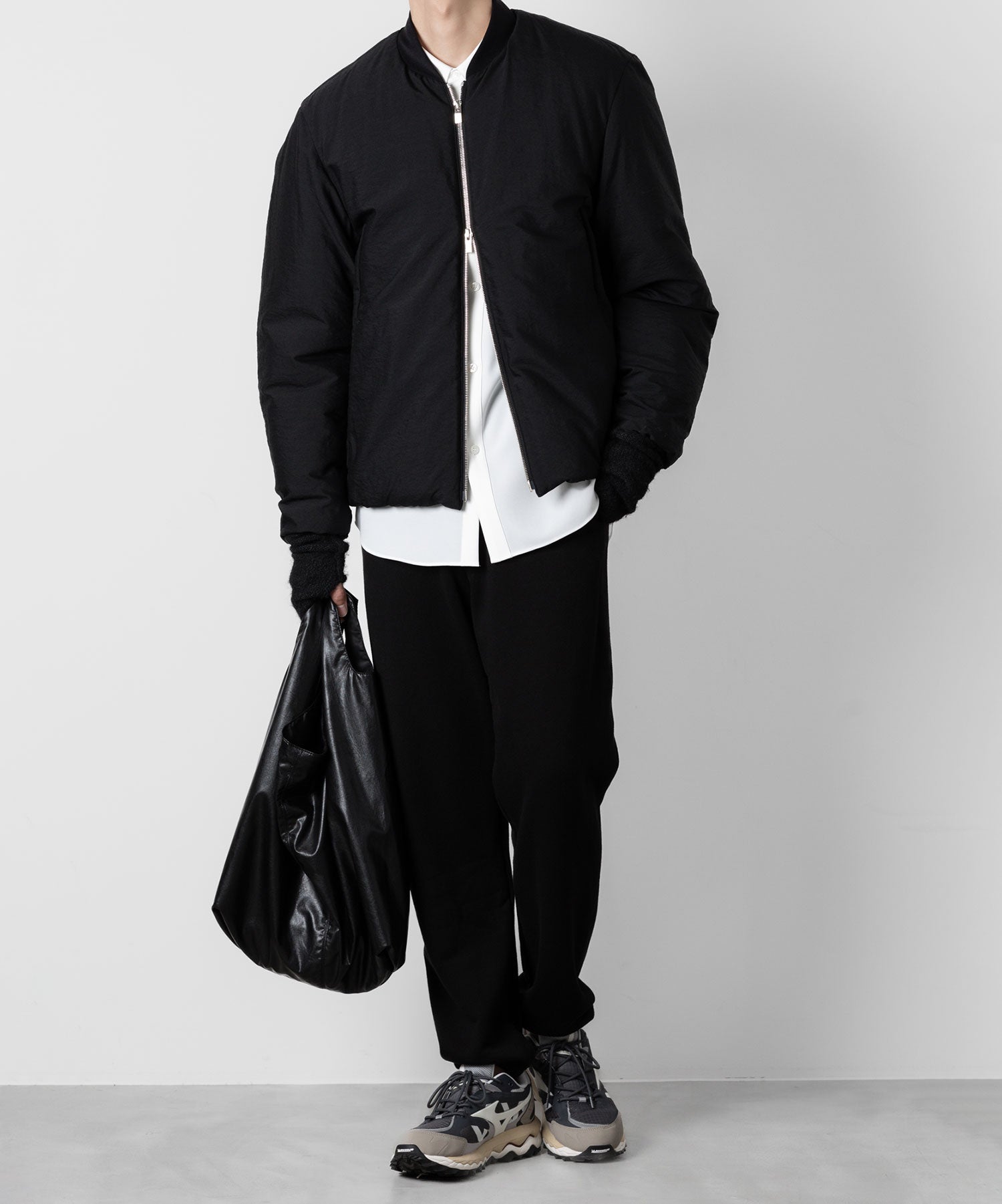 ATTACHMENT アタッチメントのSOFT CLASSIC TERRY SWEAT PANTS - BLACKの公式通販サイトsession福岡セレクトショップ