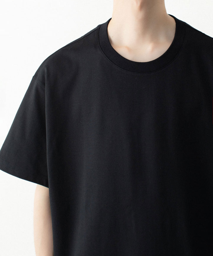 ATTACHMENT アタッチメントの100//3　JERSEY PHOTO PRINT S/S TEE - BLACKの公式通販サイトsession福岡セレクトショップ