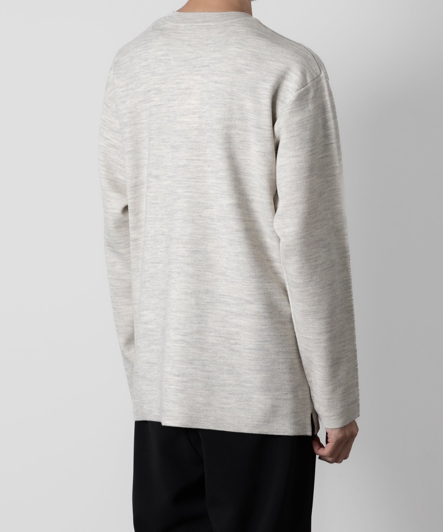 ATTACHMENT アタッチメントのWOxPE DOUBLE FACE KNIT CREWNECK PULLOVER L/S - OFF WHITE 公式通販サイトsession福岡セレクトショップ