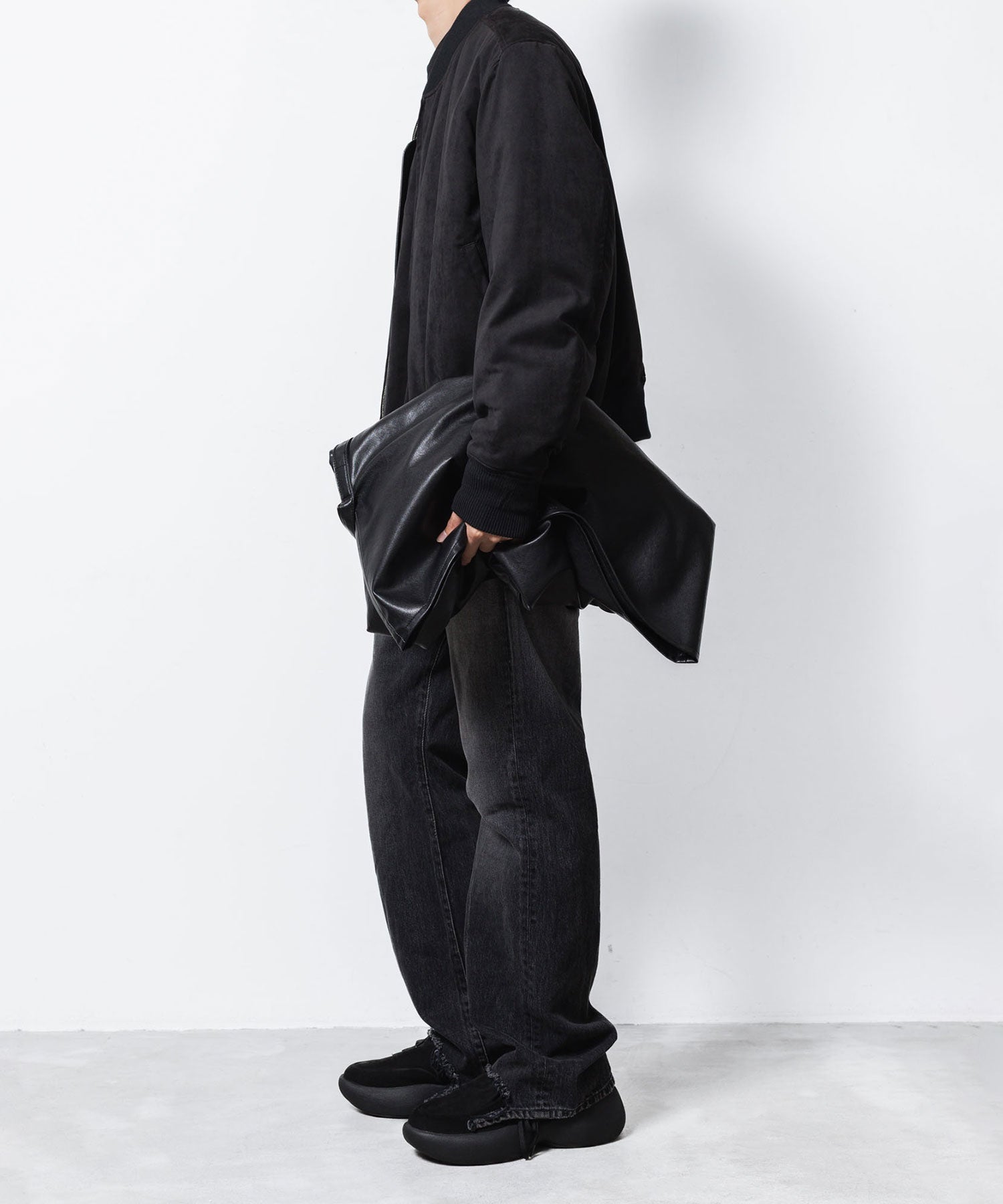 VEIN ヴェインの13OZ DENIM BOOT CUT TROUSERS - BLACKの公式通販サイトsession福岡セレクトショップ