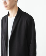 画像をギャラリービューアに読み込む, ATTACHMENT / EXCLUSIVE ITEMアタッチメントのCOTTON DOUBLE FACE STOLE CARDIGAN - BLACKの公式通販サイトsession福岡セレクトショップ
