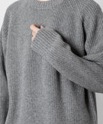 画像をギャラリービューアに読み込む, ATTACHMENT アタッチメントのBRITISH WO KNIT CREWNECK  PULLOVER - X.GRAY 公式通販サイトsession福岡セレクトショップ
