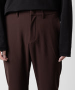 画像をギャラリービューアに読み込む, ATTACHMENT アタッチメントのPE STRETCH DOUBLE CLOTH NARROW TROUSERS - BROWN 公式通販サイトsession福岡セレクトショップ
