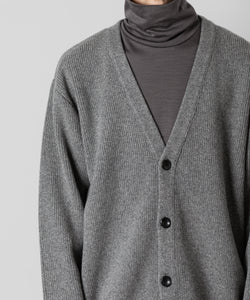 ATTACHMENT アタッチメントのBRITISH WO KNIT CARDIGAN - X.GRAY 公式通販サイトsession福岡セレクトショップ