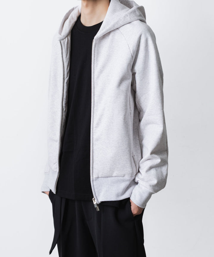 ATTACHMENT / EXCLUSIVE ITEMアタッチメントのCO STRECH TERRY ZIP UP HOODIE - X.GRAYの公式通販サイトsession福岡セレクトショップ