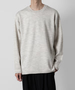 画像をギャラリービューアに読み込む, ATTACHMENT アタッチメントのWOxPE DOUBLE FACE KNIT CREWNECK PULLOVER L/S - OFF WHITE 公式通販サイトsession福岡セレクトショップ
