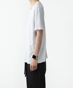 画像をギャラリービューアに読み込む, ATTACHMENT アタッチメントの100/3 HIGH TWIST JERSEY SLIM FIT S/S TEE - WHITEの公式通販サイトsession福岡セレクトショップ
