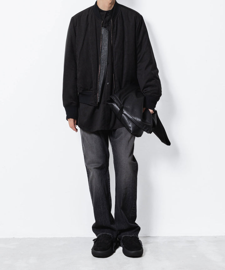 VEIN ヴェインの13OZ DENIM BOOT CUT TROUSERS - BLACKの公式通販サイトsession福岡セレクトショップ