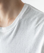 画像をギャラリービューアに読み込む, VEIN ヴェインの37/1 RAFFY JERSEY S/S TEE - WHITEの公式通販サイトsession福岡セレクトショップ
