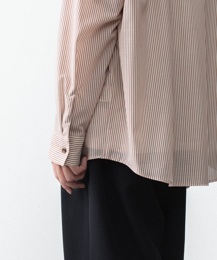 ATTACHMENT アタッチメントのWO/PE STRIPE L/S SHIRT - S.REDの公式通販サイトsession福岡セレクトショップ