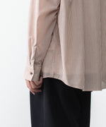画像をギャラリービューアに読み込む, ATTACHMENT アタッチメントのWO/PE STRIPE L/S SHIRT - S.REDの公式通販サイトsession福岡セレクトショップ
