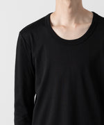 画像をギャラリービューアに読み込む, ATTACHMENT アタッチメントのSVIN CO RIB O-NECK L/S TEE - BLACK 公式通販サイトsession福岡セレクトショップ
