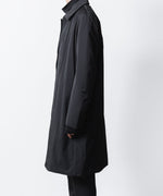 画像をギャラリービューアに読み込む, ATTACHMENT アタッチメントのNY 2LAYER STRETCH PADDING BALMACAAN COAT - BLACKの公式通販サイトsession福岡セレクトショップ

