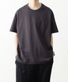 【 ATTACHMENT 】100//3　JERSEY PHOTO PRINT S/S TEE - D.BROWN