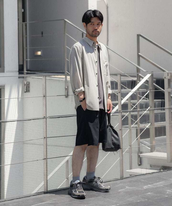 ATTACHMENT アタッチメントの100/3 HIGH TWIST JERSEY SLIM FIT S/S TEE - GRAYの公式通販サイトsession福岡セレクトショップ