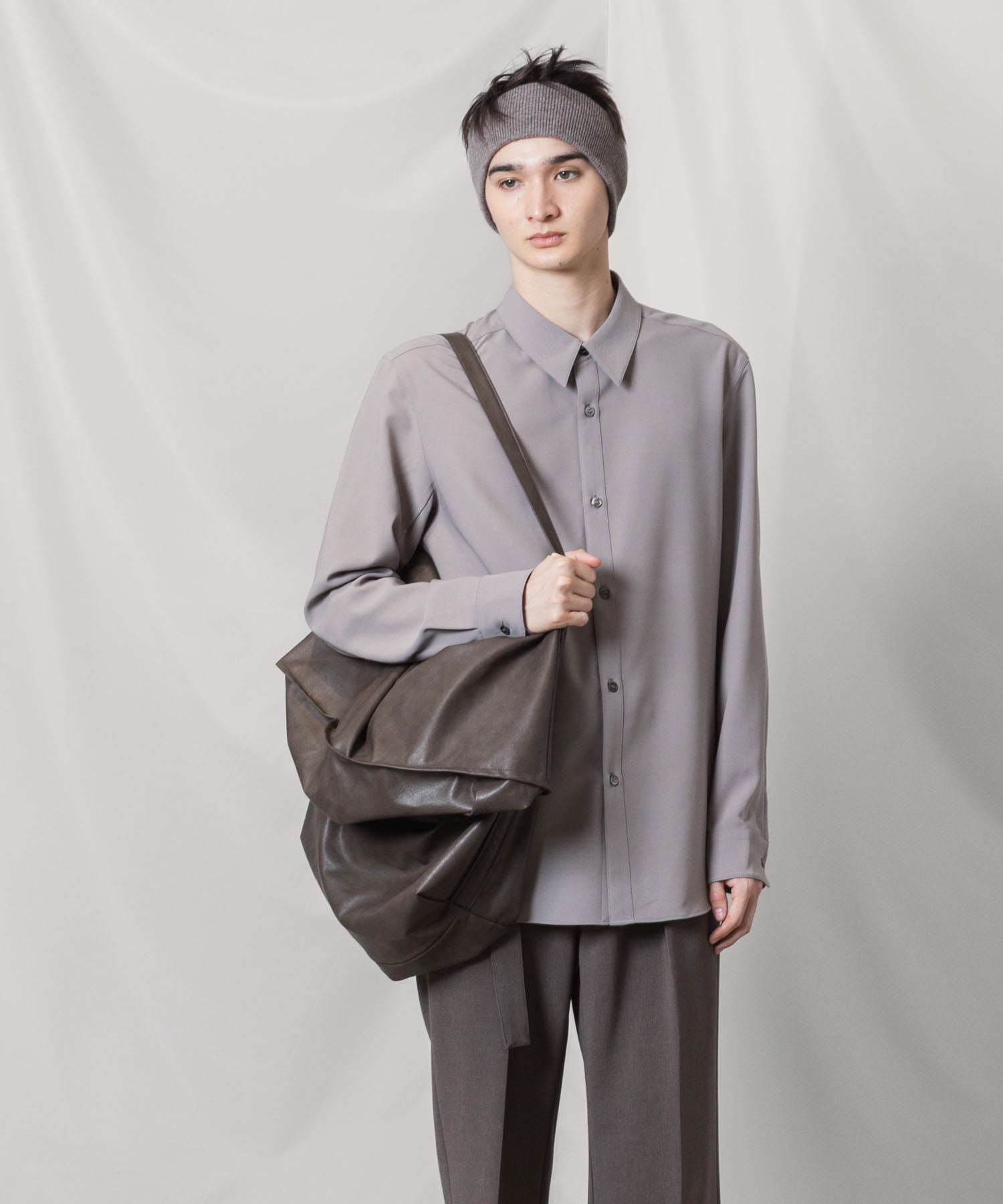 ATTACHMENT アタッチメントのSYNTHETIC LEATHER SHOULDER BAG - D.BROWNの公式通販サイトsession福岡セレクトショップ