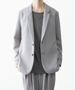 画像をギャラリービューアに読み込む, ATTACHMENT アタッチメントのPE STRETCH DOUBLE CLOTH 2B JKT - L.GRAYの公式通販サイトsession福岡セレクトショップ
