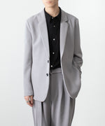 画像をギャラリービューアに読み込む, ATTACHMENT アタッチメントのPE STRETCH DOUBLE CLOTH 2B JKT - L.GRAYの公式通販サイトsession福岡セレクトショップ

