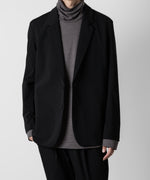 画像をギャラリービューアに読み込む, ATTACHMENT アタッチメントのNY/CO STRETCH JERSEY 2B JACKET - BLACK 公式通販サイトsession福岡セレクトショップ
