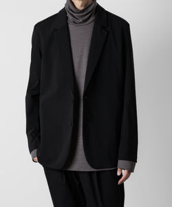 ATTACHMENT アタッチメントのNY/CO STRETCH JERSEY 2B JACKET - BLACK 公式通販サイトsession福岡セレクトショップ