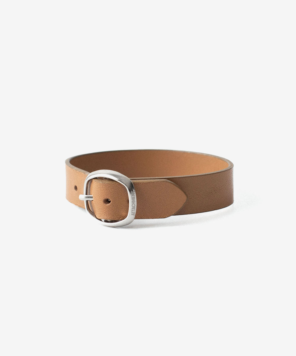 ATTACHMENT アタッチメントのCOW LEATHER BRACELET - BEIGEの公式通販サイトsession福岡セレクトショップ